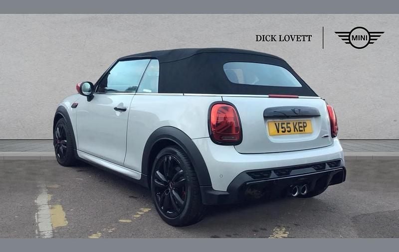 Used Mini John Cooper Works Cabriolet 228 HP (167 kW) 2021 Silver Cabriolet