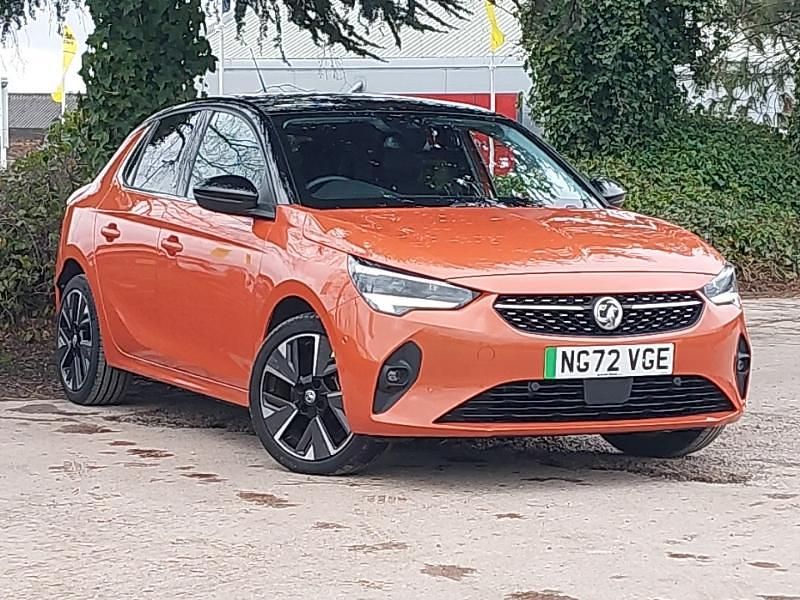 Used Vauxhall Corsa-e Elite 100 kW (136 HP) 2023 Orange Hatchback