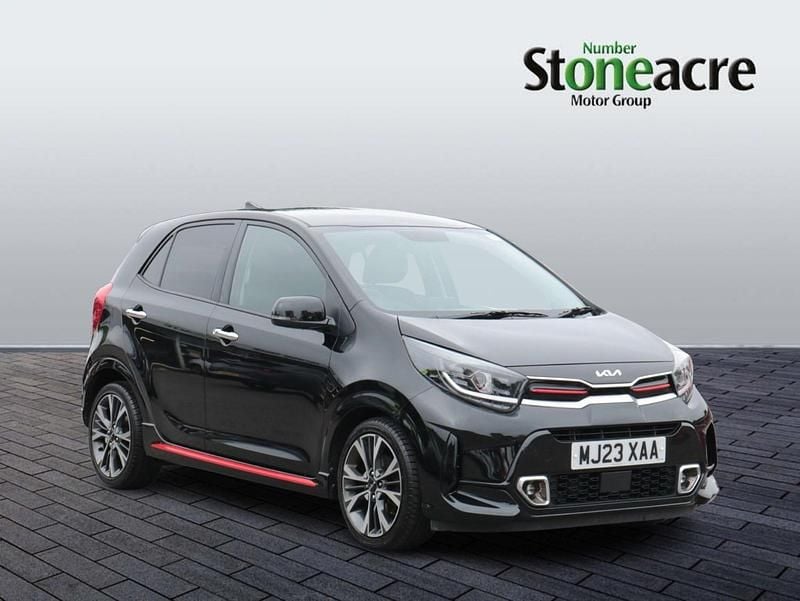 Black Used 2023 Kia Picanto 4 Hatchback | £12,999 (Fair price) - Image 1/2