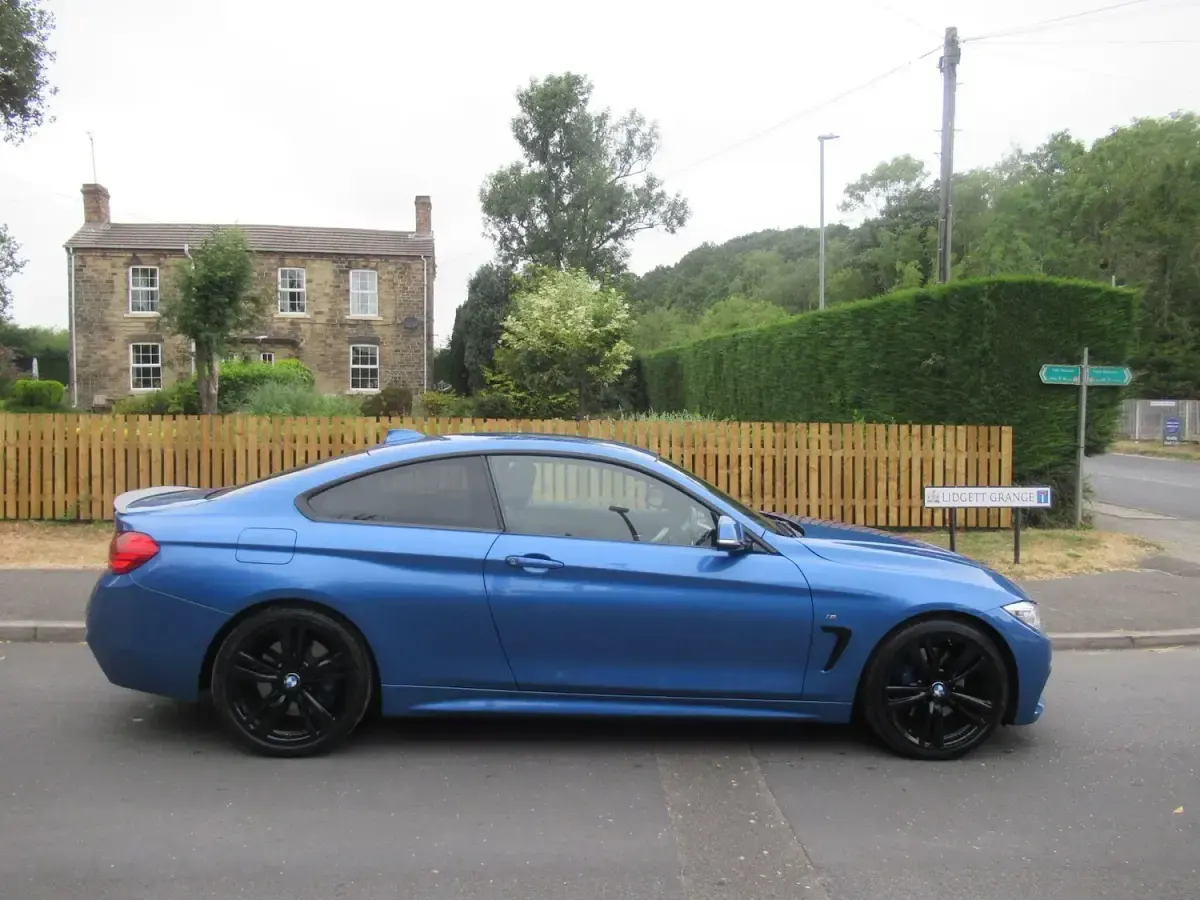 Used BMW 420 M Sport 190 HP (139 kW) 2017 Blue Coupe