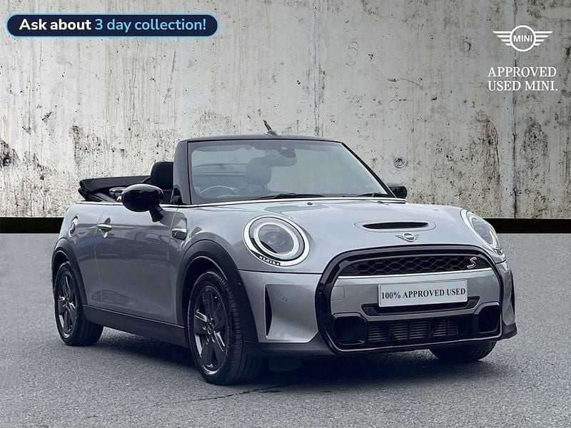 Silver Used 2024 Mini Cooper S Cabriolet Classic Cabriolet | £23,999 (Fair price) - Image 1/4