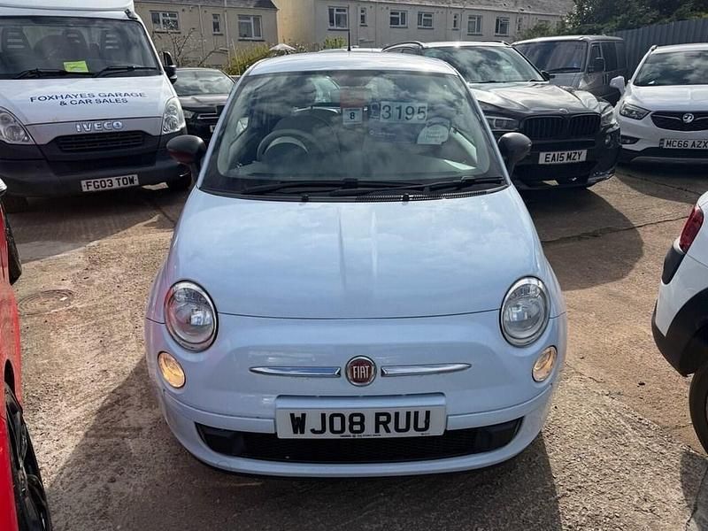 Used Fiat 500 Pop 69 HP (50 kW) 2008 Blue Hatchback