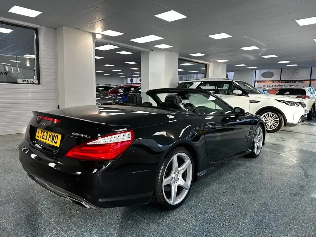 Used Mercedes SL350 AMG 306 HP (225 kW) 2013 Black Cabriolet
