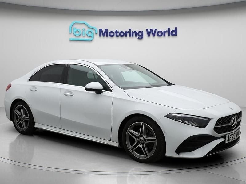 White Used 2023 Mercedes A180 Executive Sedan | £20,900 (Good price) - Image 1/4