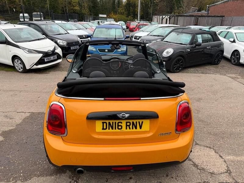 Used Mini Cooper Cabriolet 136 HP (100 kW) 2016 Orange Cabriolet