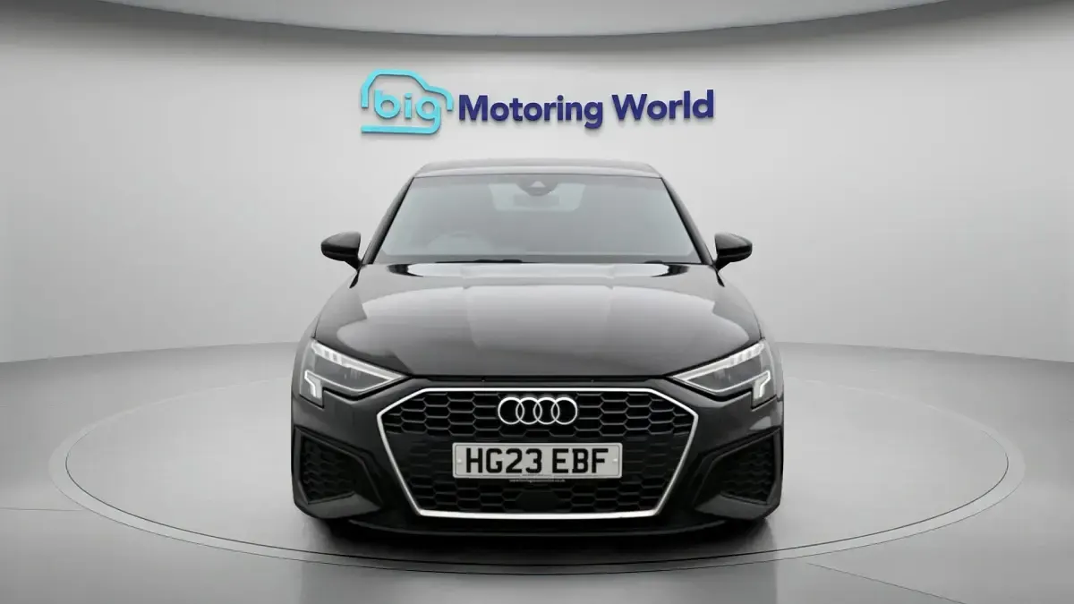 Used Audi A3 S-Line 110 HP (80 kW) 2023 Black Sedan