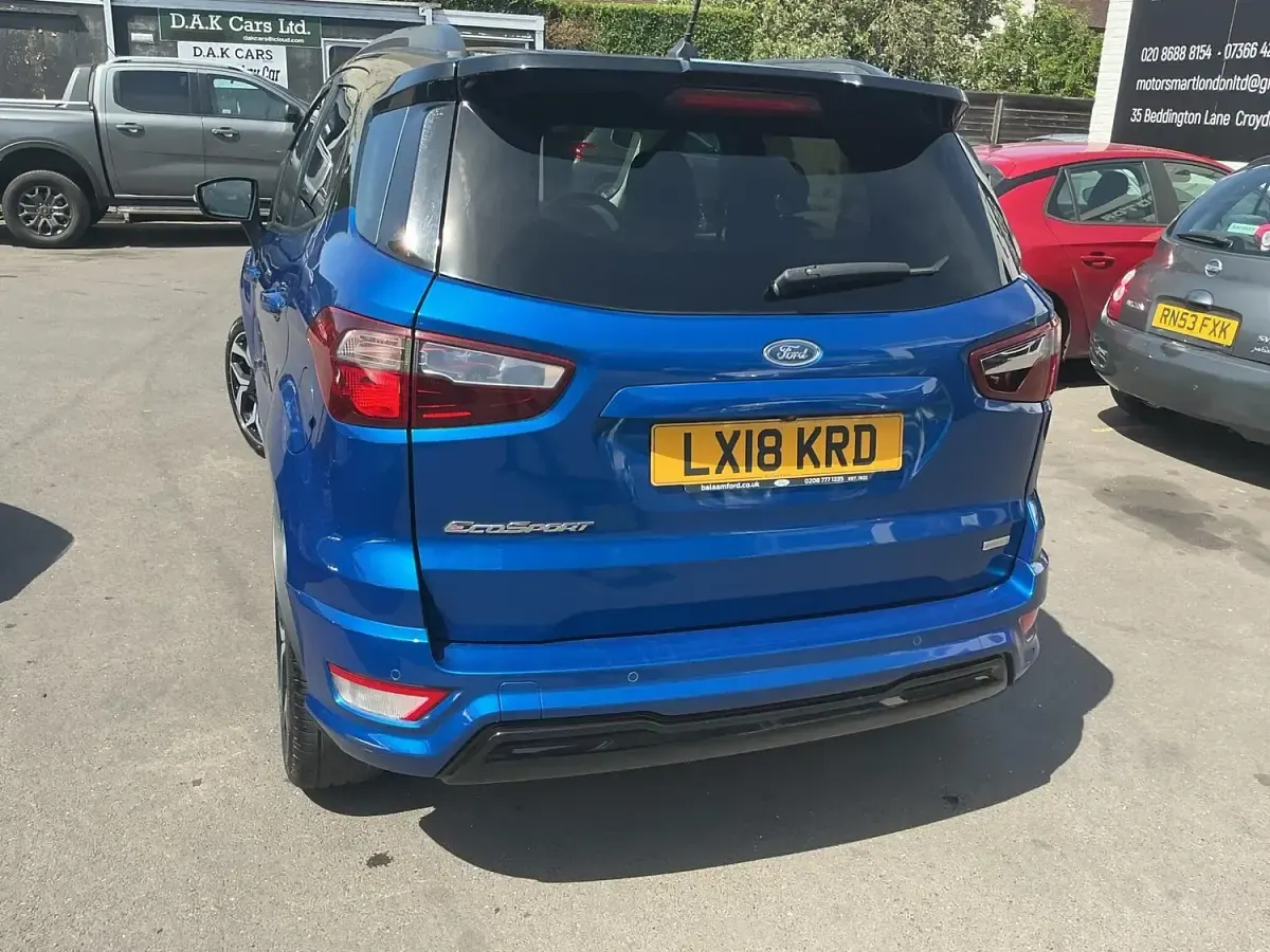 Used Ford Ecosport ST-Line 2018 Blue SUV