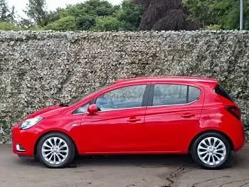 Used Vauxhall Corsa 90 HP (66 kW) 2018 Red Hatchback