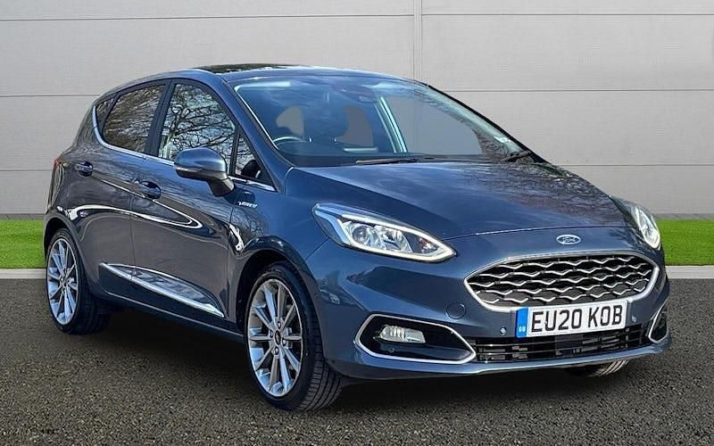 Used Ford Fiesta Vignale 125 HP (91 kW) 2020 Blue Hatchback
