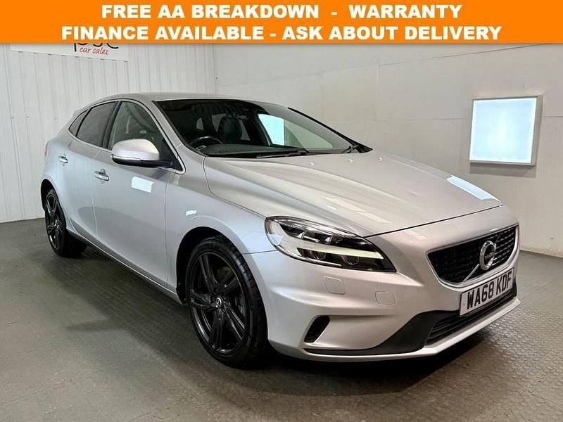 Silver Used 2018 Volvo V40 R-Design Pro Estate | £13,495 (Fair price) - Image 1/3