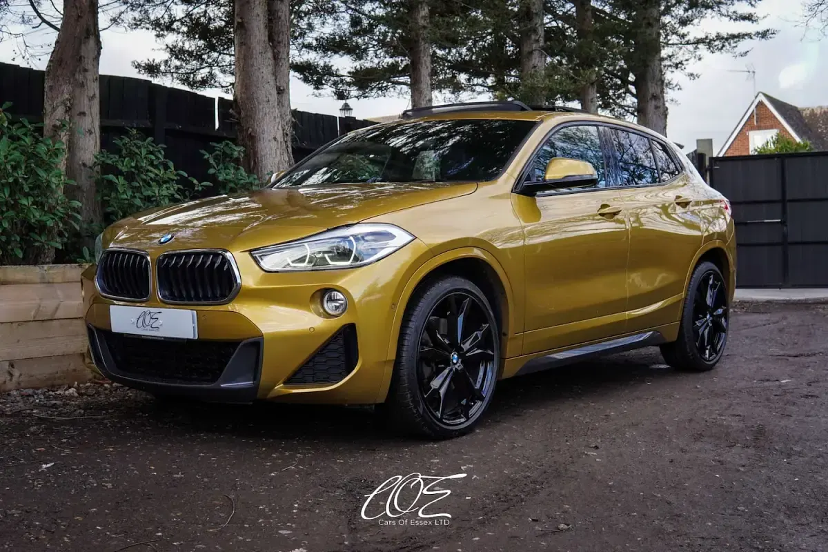 Used BMW X2 M Sport 192 HP (141 kW) 2018 Gold SUV