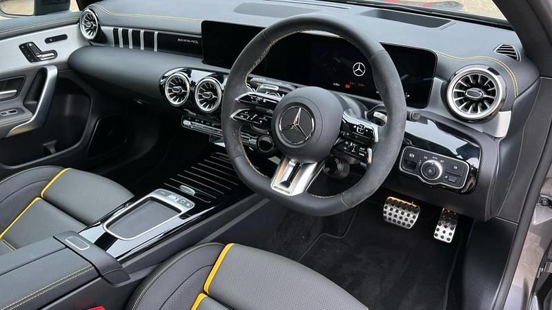 Used Mercedes A45 AMG 421 HP (309 kW) 2025 Mountain grey metallic Hatchback