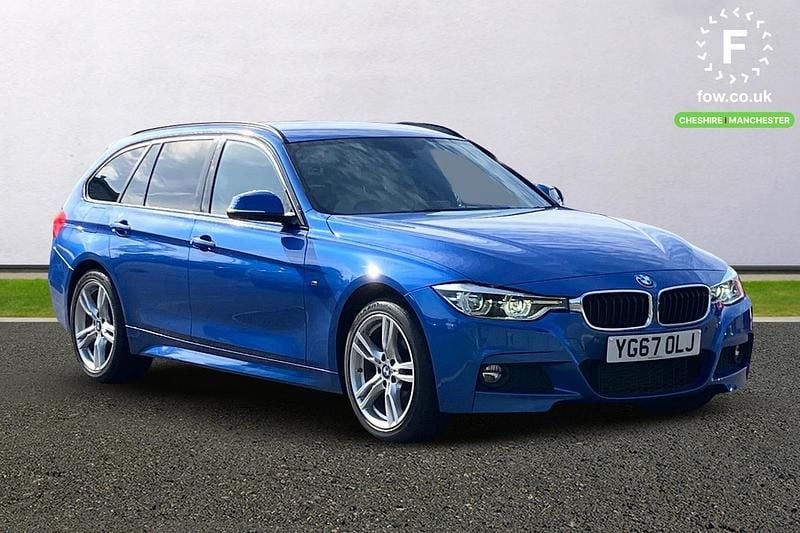 Blue Used 2017 BMW 320 M Sport Estate | £18,699 (Fair price) - Image 1/3