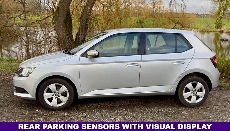 Used Skoda Fabia SE 2017 Silver Hatchback