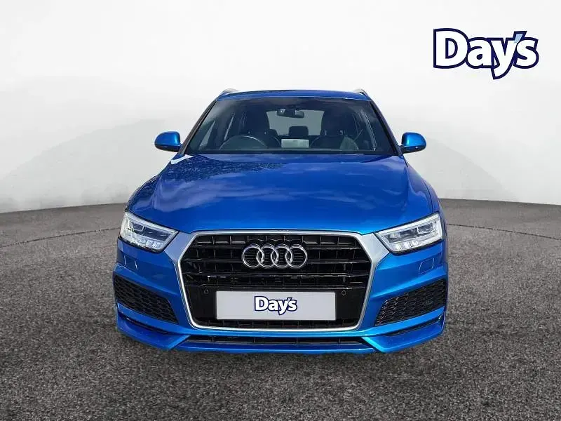 Used Audi Q3 S-Line 150 HP (110 kW) 2017 Blue SUV
