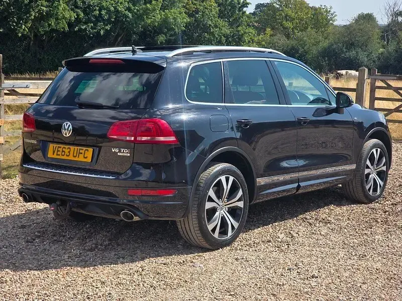 Used VW Touareg R-line 2014 Black SUV