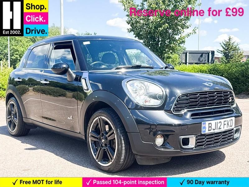 Black Used 2012 Mini Cooper S Countryman SUV | £5,155 (Fair price) - Image 1/3