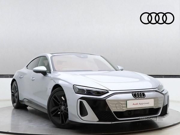 Silver Used 2024 Audi e-tron SUV | £74,990 - Image 1/4