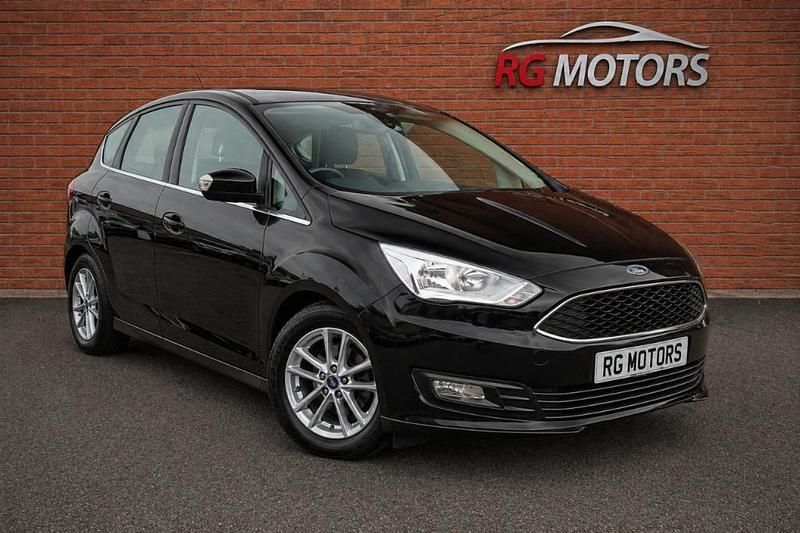 Begagnad Ford C-MAX Zetec 120 HK (88 kW) 2016 Svart Minibuss