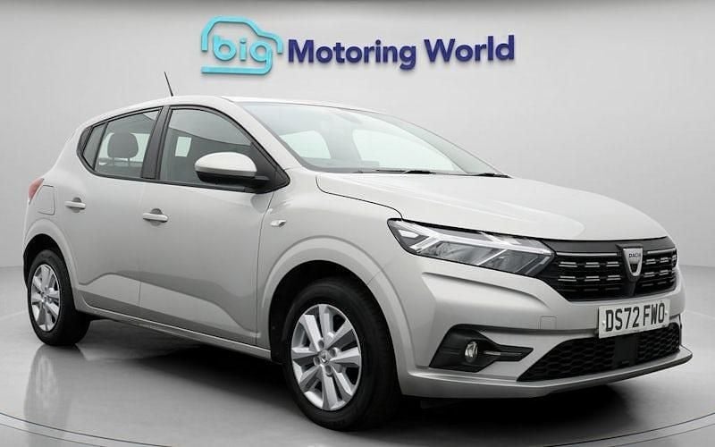 Used Dacia Sandero Comfort 91 HP (66 kW) 2022 Grey Hatchback