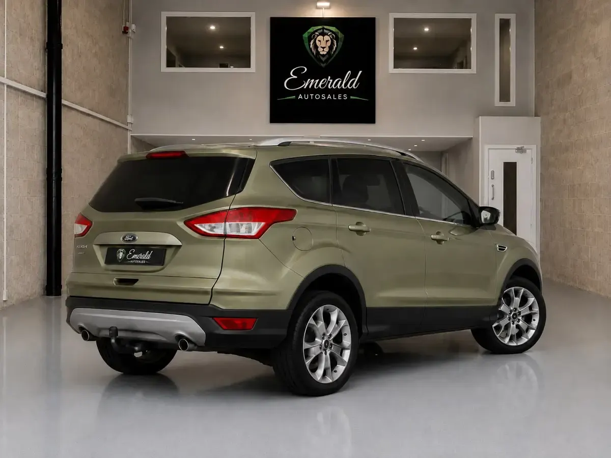 Used Ford Kuga Titanium 163 HP (119 kW) 2013 Green SUV