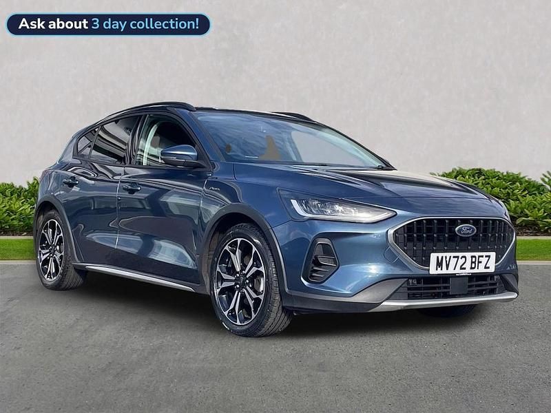 Blue Used 2022 Ford Focus Active Hatchback | £12,499 (Fair price) - Image 1/4