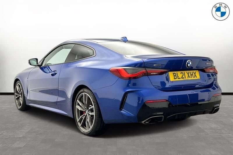Used BMW M440 M Sport 374 HP (275 kW) 2021 Blue Sedan