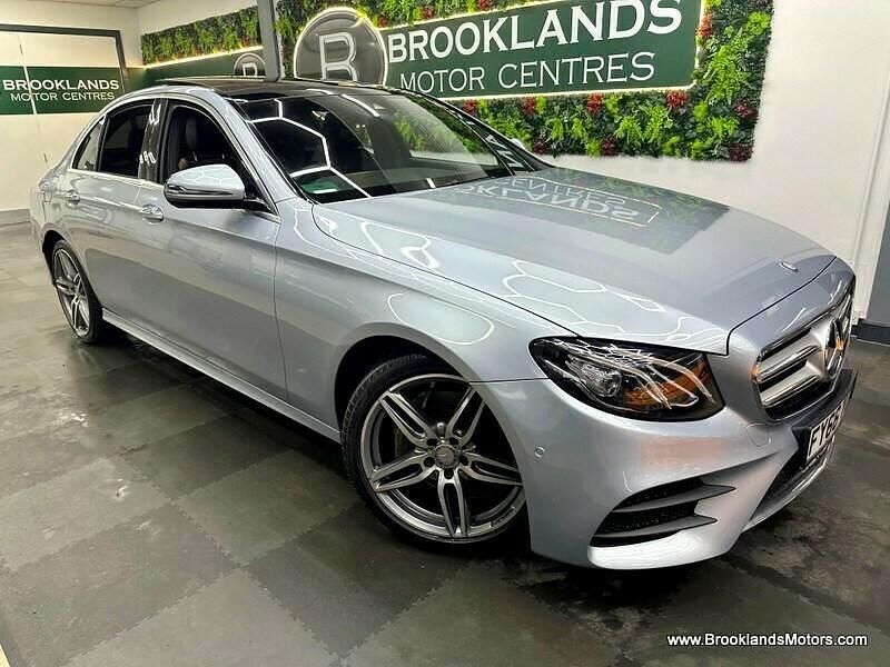 Used Mercedes E220 AMG Line Premium 2016 Silver Sedan