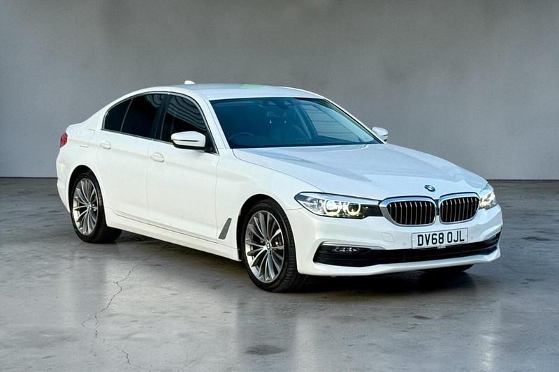 Used BMW 520 Impressive 2018 White Sedan