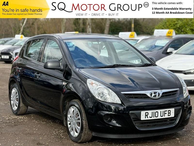 Used Hyundai i20 Classic 77 HP (56 kW) 2010 Black Hatchback