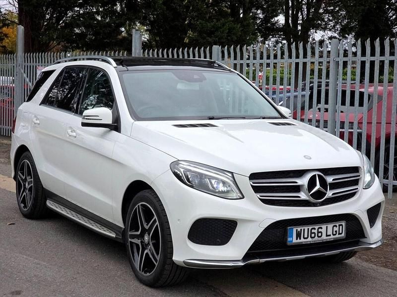 White Used 2016 Mercedes GLE350 AMG line SUV | £15,990 (Fair price) - Image 1/4