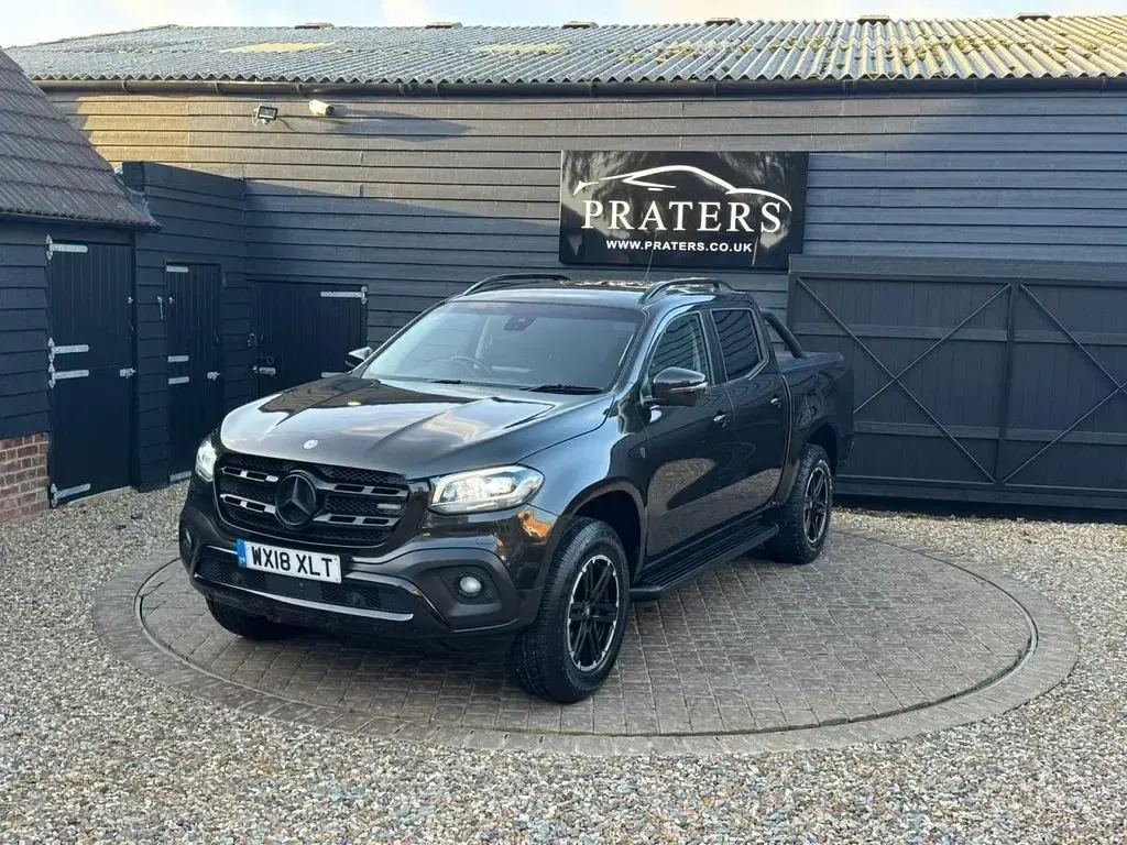 Used Mercedes X250 2018 Black Pickup