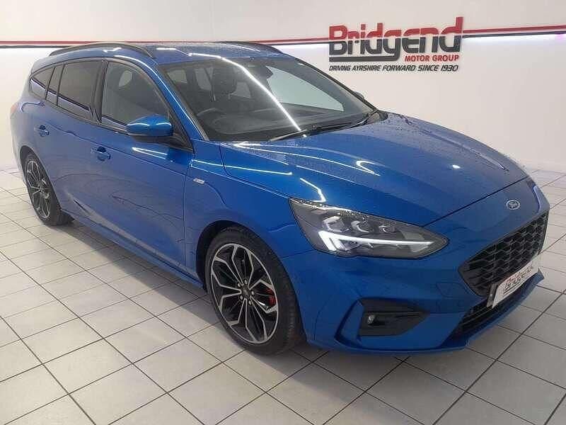 Used Ford Focus ST-Line X 2020 Blue Estate