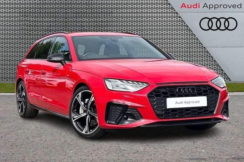 Red Used 2022 Audi A4 Black Edition Estate | £25,995 (A bit pricey) - Image 1/4