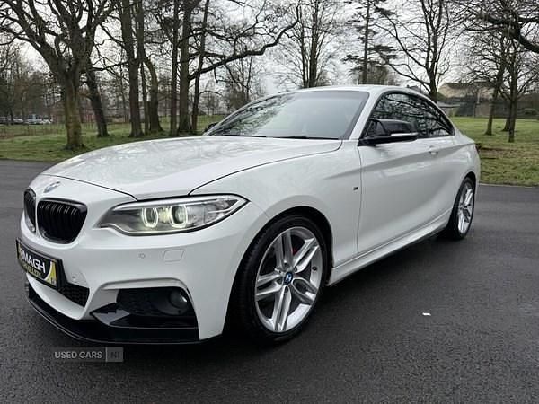 Used BMW 218 M Sport 150 HP (110 kW) 2016 White Coupe