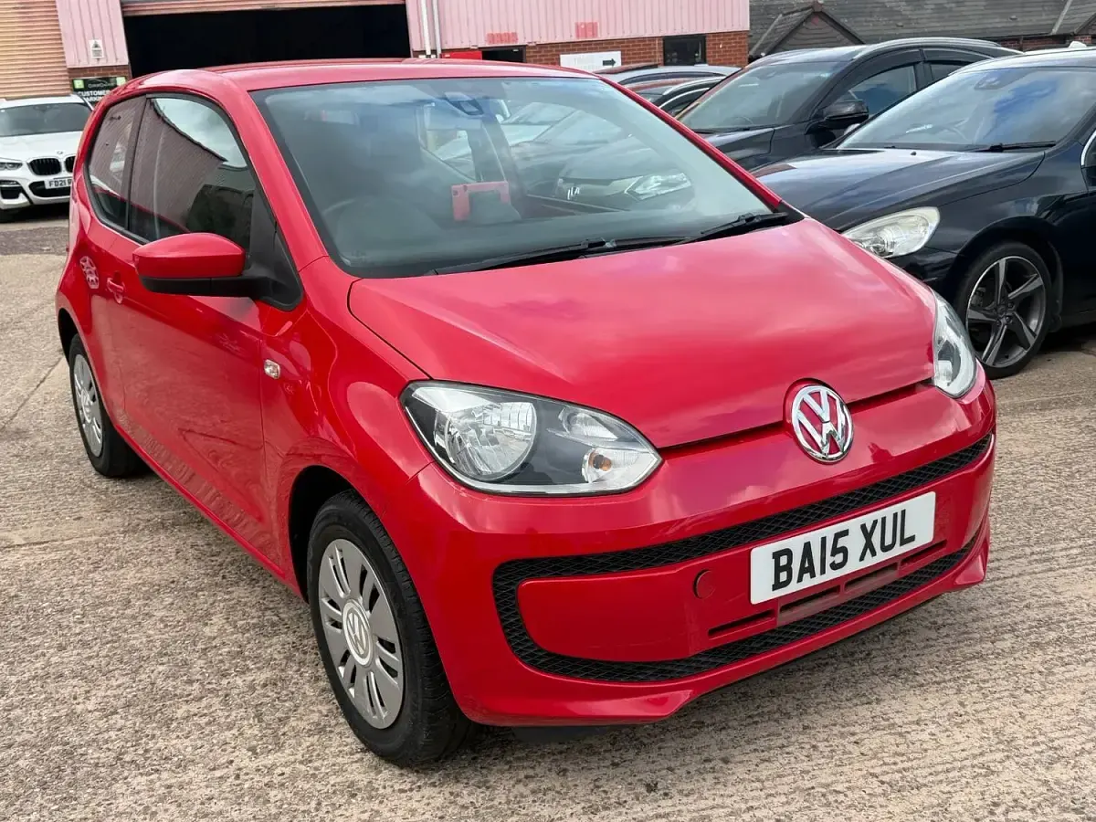 Used VW up! 2015 Red Hatchback