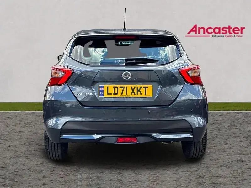 Used Nissan Micra Acenta 92 HP (67 kW) 2021 Grey Hatchback