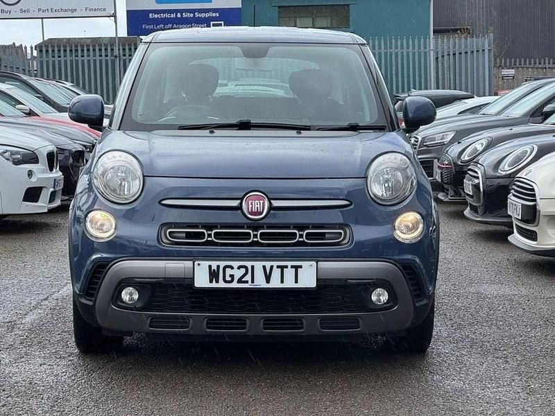 Used Fiat 500L Cross 95 HP (69 kW) 2021 Blue MPV