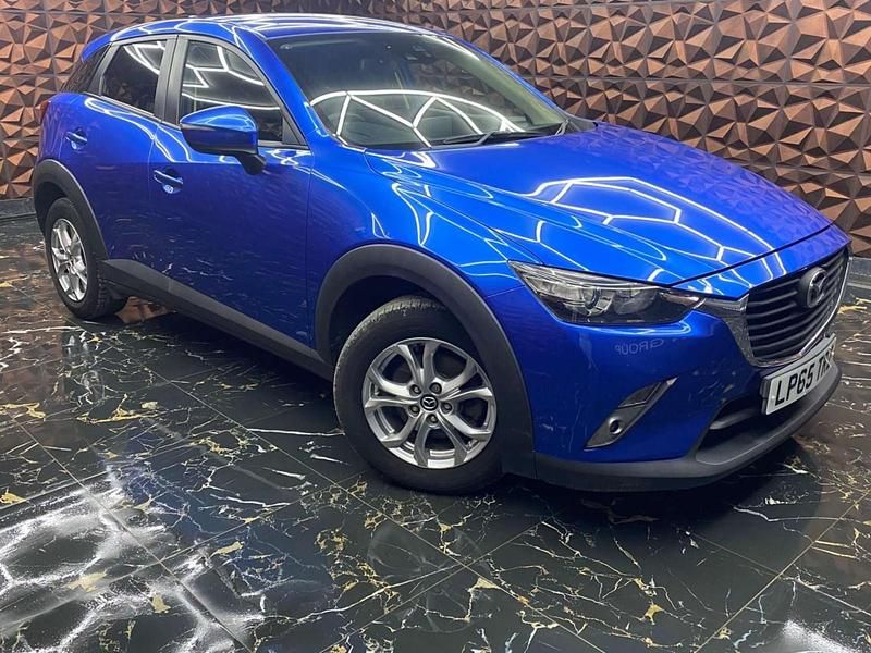 Used Mazda CX-3 105 HP (77 kW) 2016 Blue SUV
