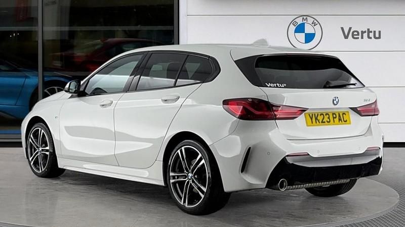 Used BMW 118 M Sport 134 HP (98 kW) 2023 White Hatchback