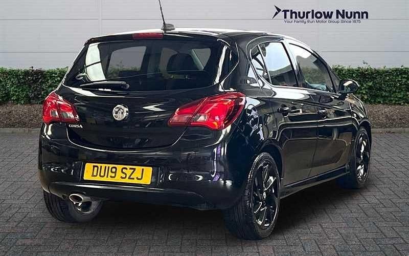 Used Vauxhall Corsa SRi 90 HP (66 kW) 2019 Black Hatchback