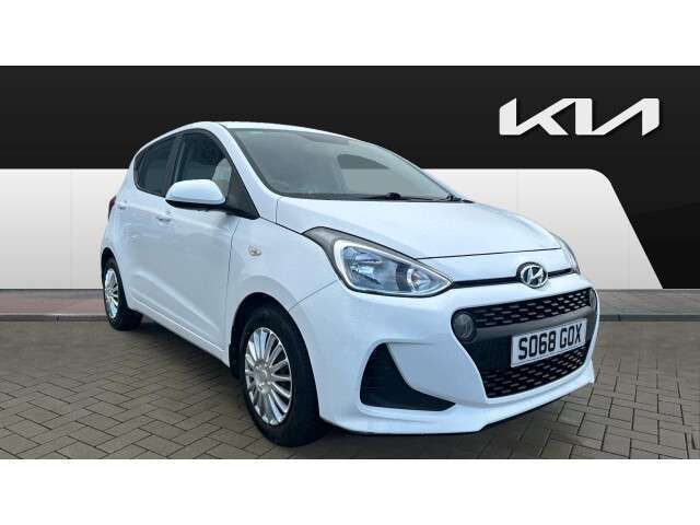White Used 2019 Hyundai i10 SE Hatchback | £7,191 (Good price) - Image 1/4
