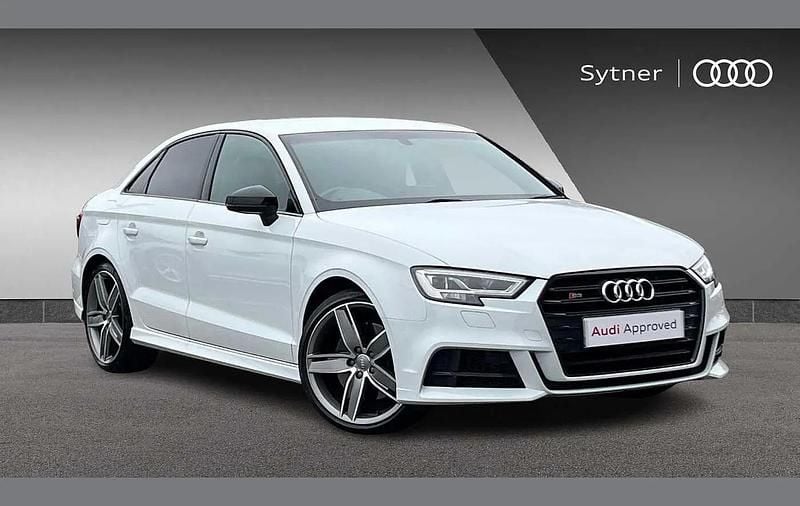 White Used 2018 Audi S3 Black Edition Sedan | £26,500 (Fair price) - Image 1/4