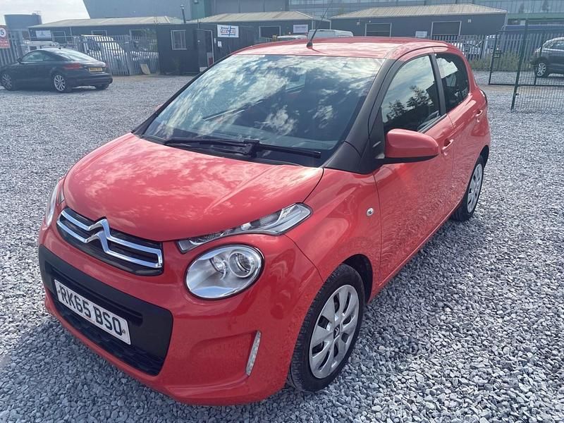 Used Citroën C1 Feel 68 HP (50 kW) 2015 Orange Hatchback