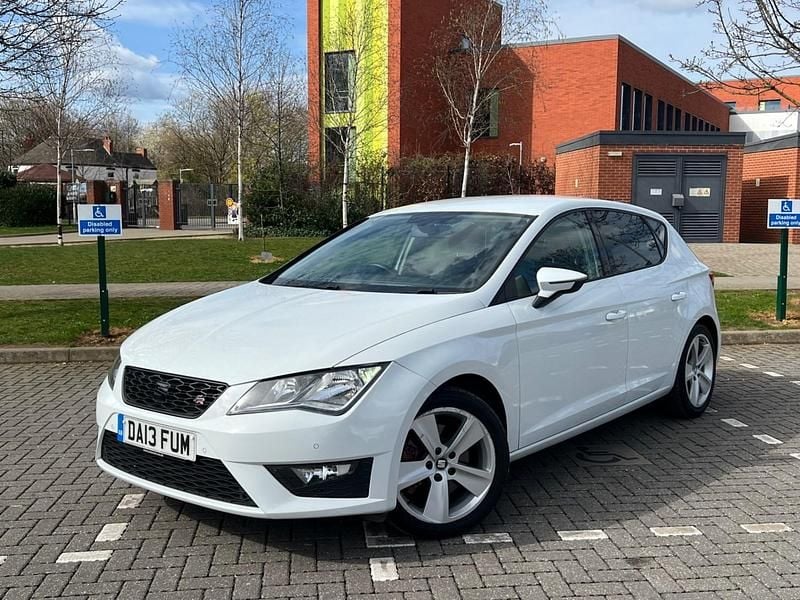 Used Seat Leon FR 180 HP (132 kW) 2013 White Hatchback