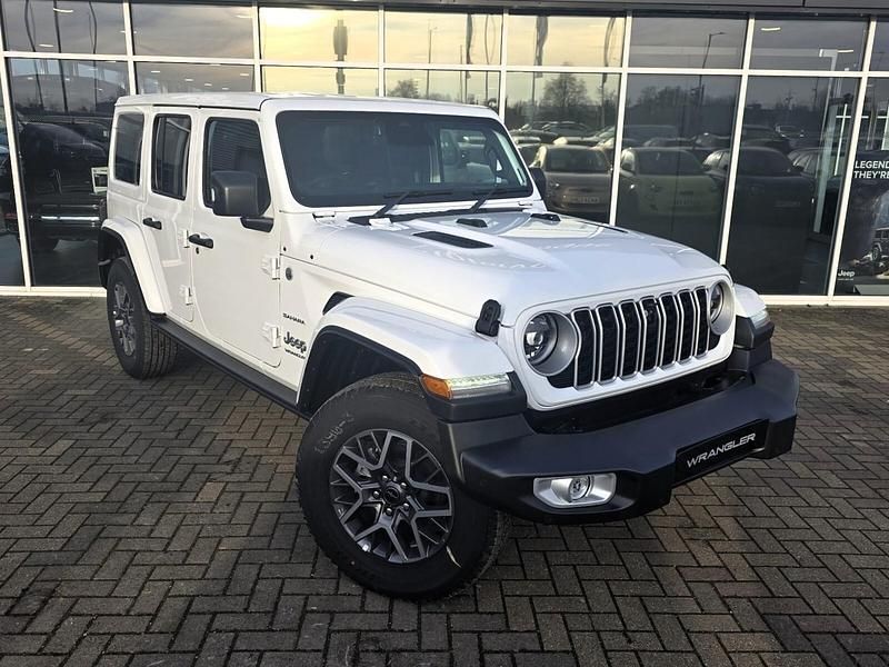 Used Jeep Wrangler Sahara 268 HP (197 kW) 2024 White SUV