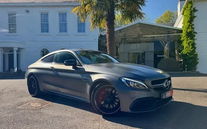 Used Mercedes C63S AMG AMG 510 HP (375 kW) 2016 Grey Coupe