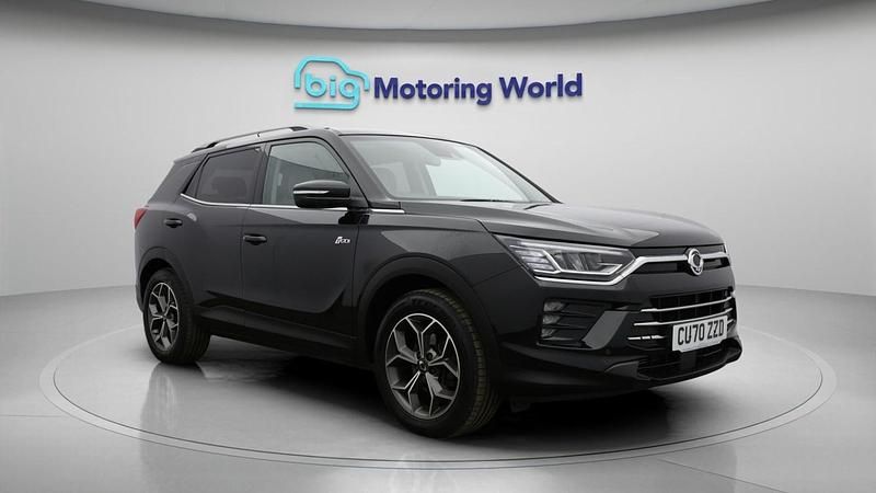 Used Ssangyong (KGM) Korando 2020 Black SUV