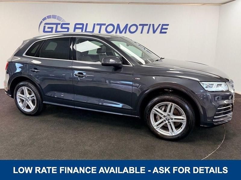 Grey Used 2018 Audi Q5 S-Line SUV | £19,490 (Good price) - Image 1/4