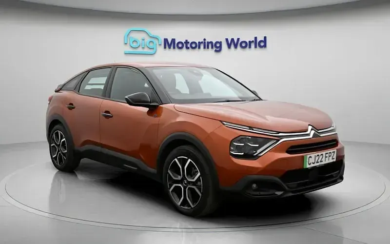 Used Citroën e-C4 100 kW (136 HP) 2021 Brown Hatchback